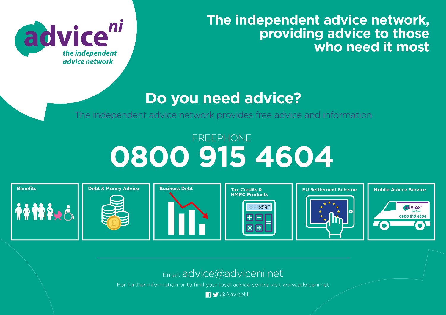 Advice NI's banner