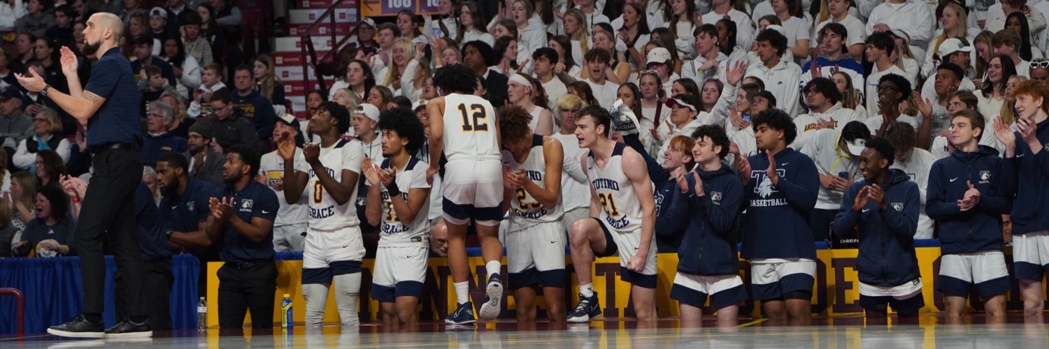 Totino-Grace Boys Basketball's banner