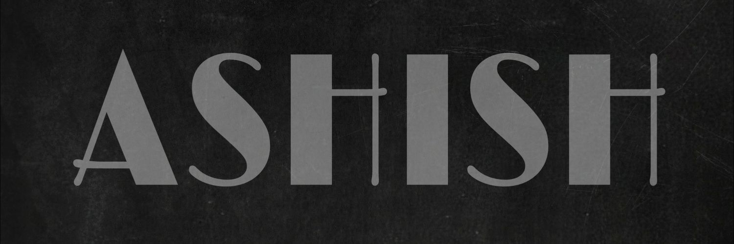 TheAshishyadav's profile banner image