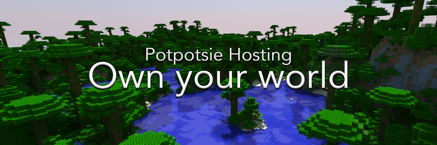 Potpotsie Hosting banner