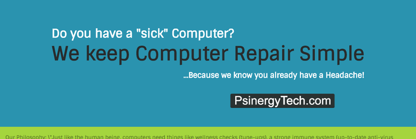 Psinergy TechWarrior banner