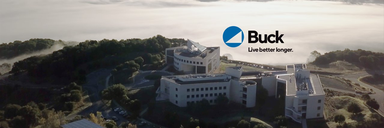 Buck Institute's banner