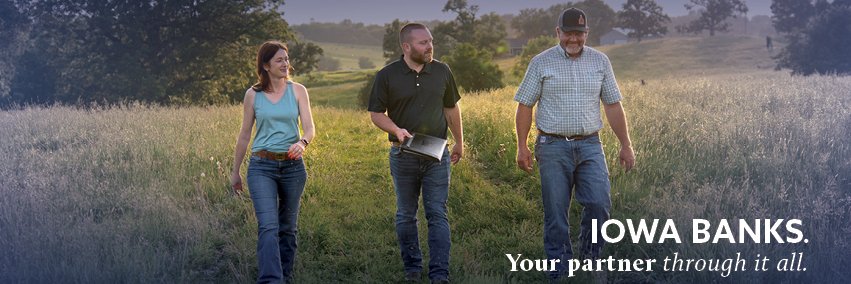 Iowa Bankers banner
