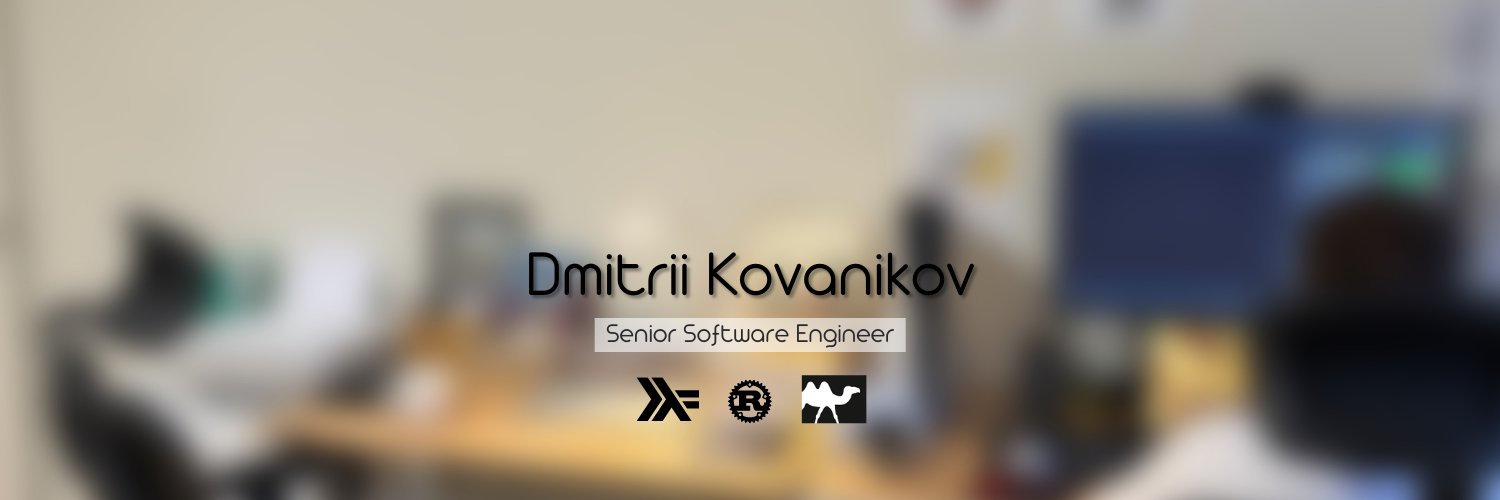 Dmitrii Kovanikov's banner