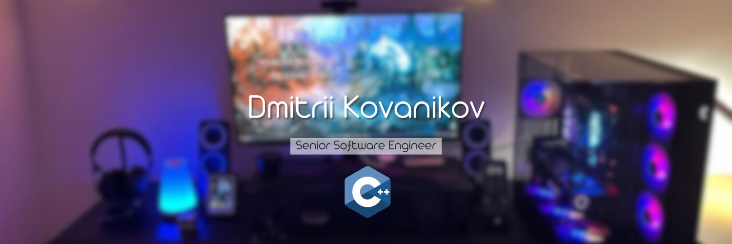 Dmitrii Kovanikov banner