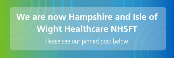 SolentNHSTrust Profile Banner