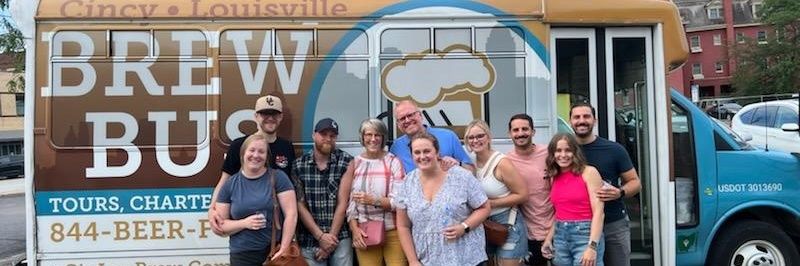 Cincy Brew Bus banner