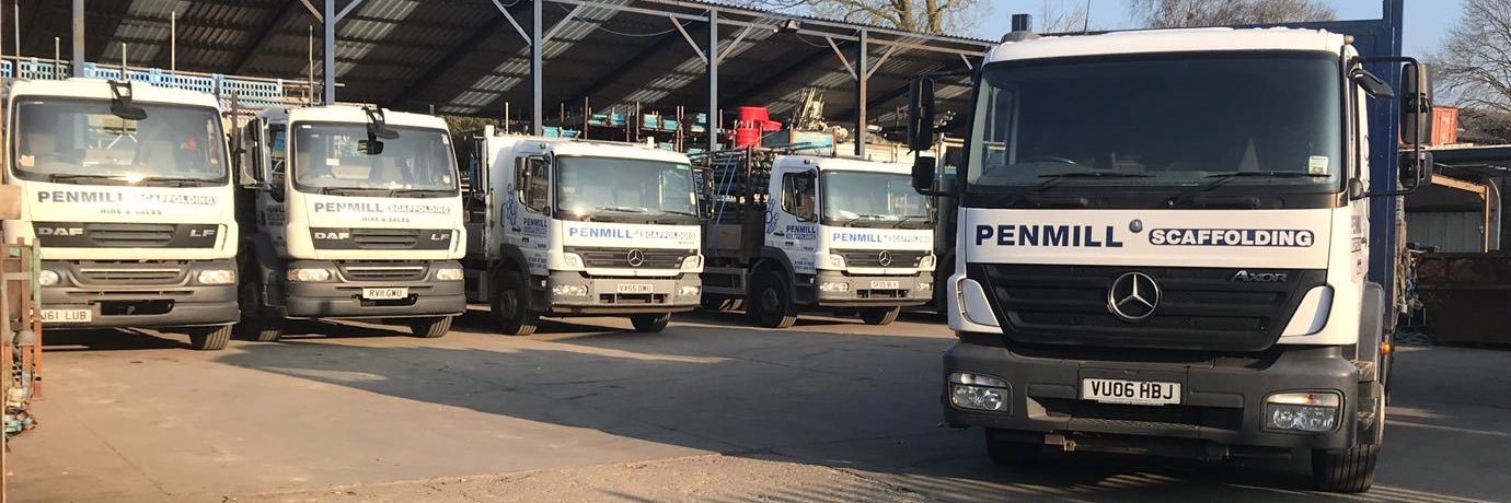 Pen Mill Scaffolding banner