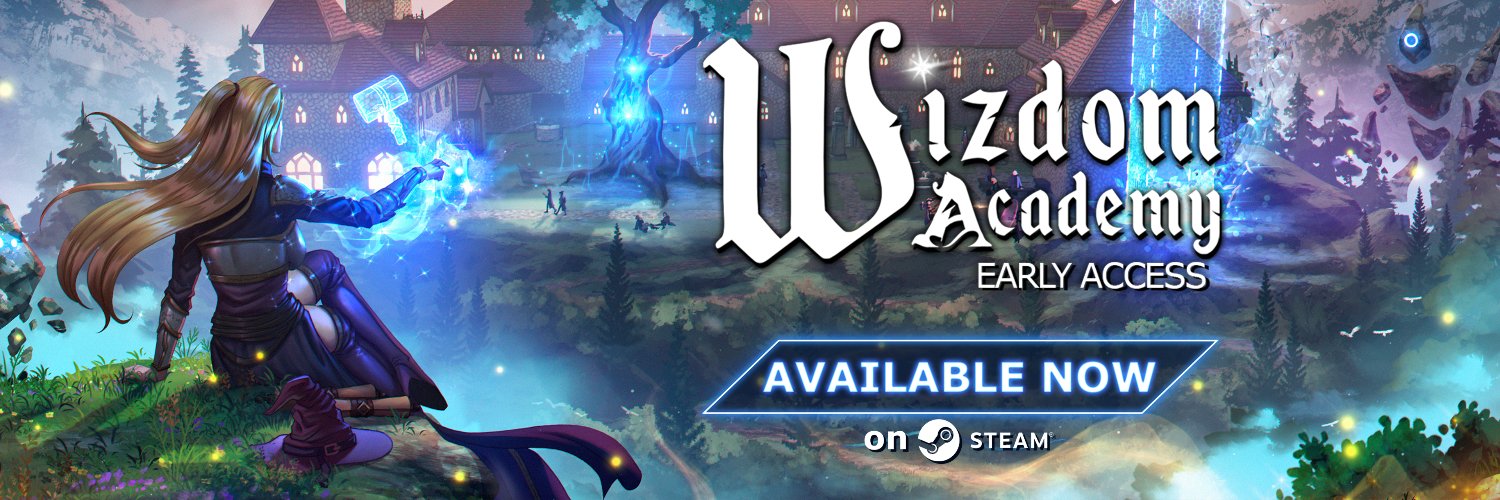 RICOCO | #WizdomAcademy OUT NOW on Steam 🧙‍♂️ banner
