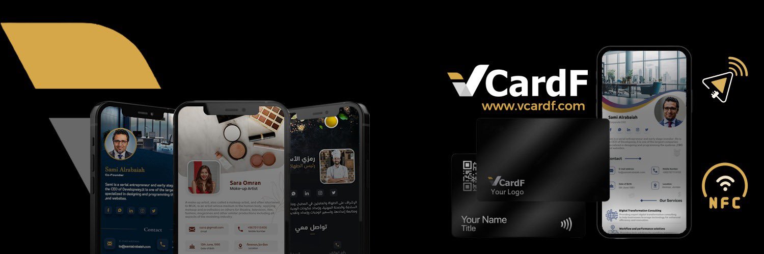 vcardfcom's profile banner image