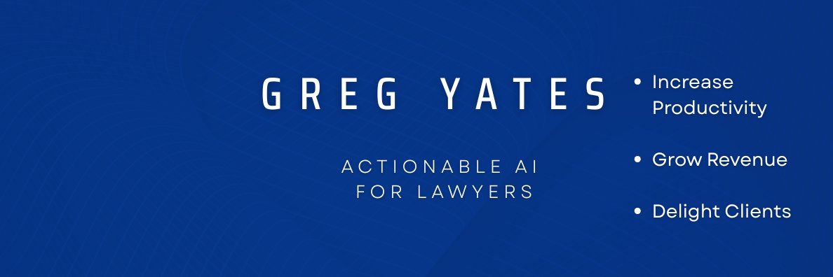 Greg Yates • Actionable AI banner