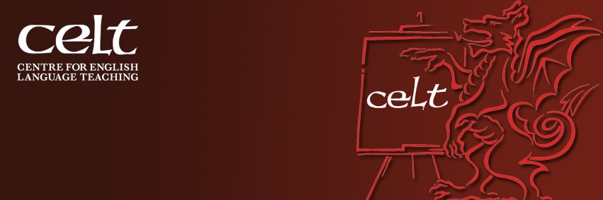 CELT - Centre for English Language Teaching banner