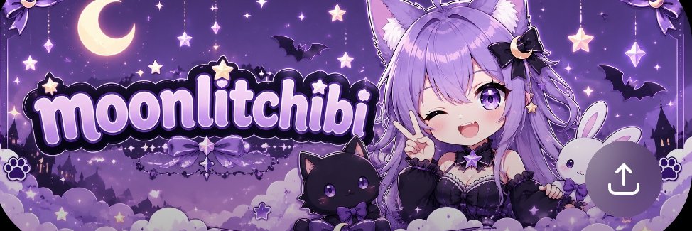 moonlitchibi's profile banner image