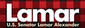 Lamar Alexander banner