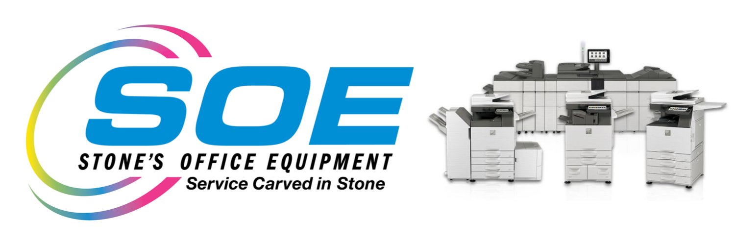 Stone's Office Equip banner
