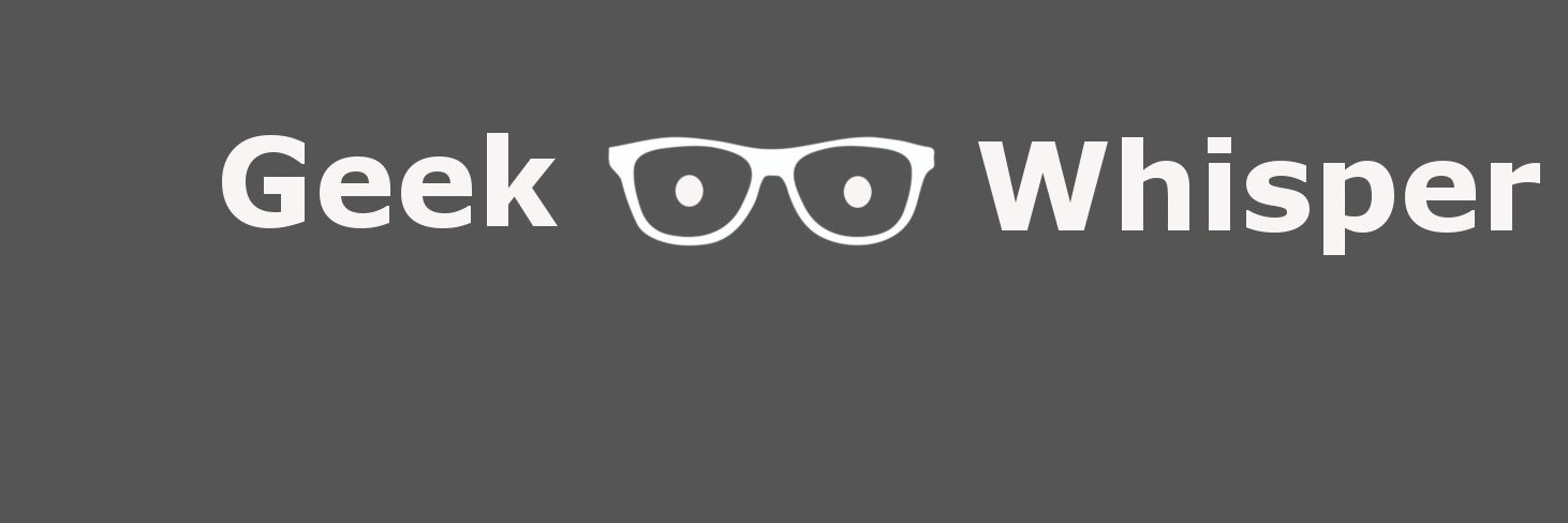 GeekWhisper's profile banner image