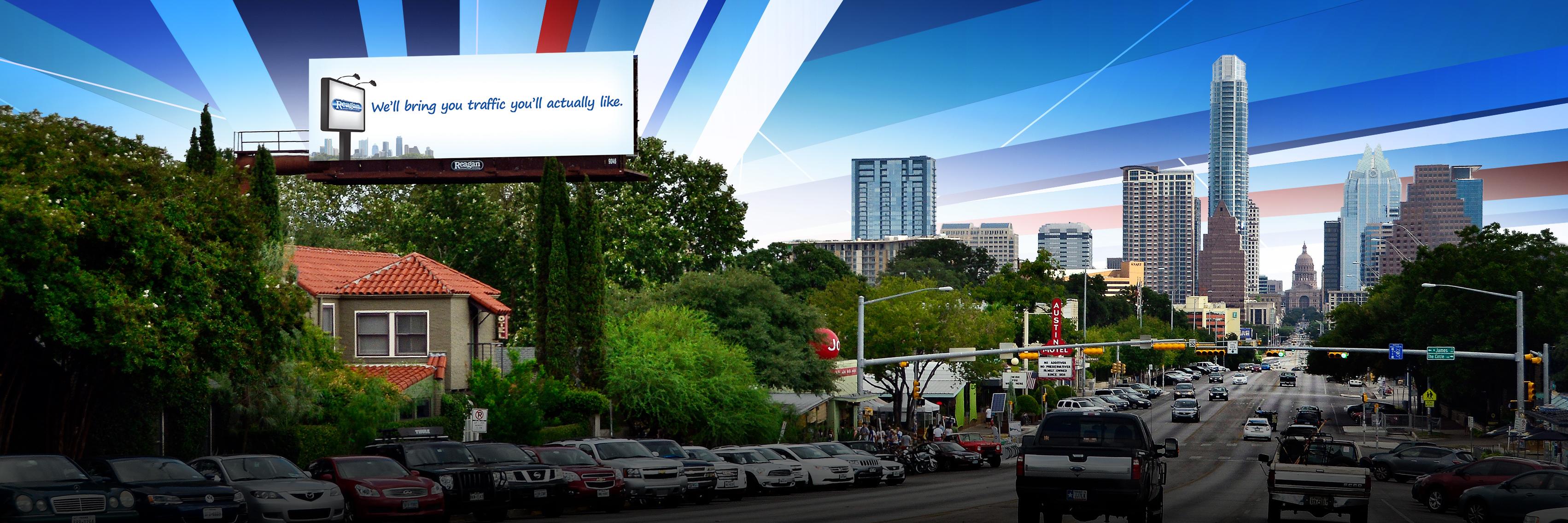 Reagan Outdoor Adv. banner