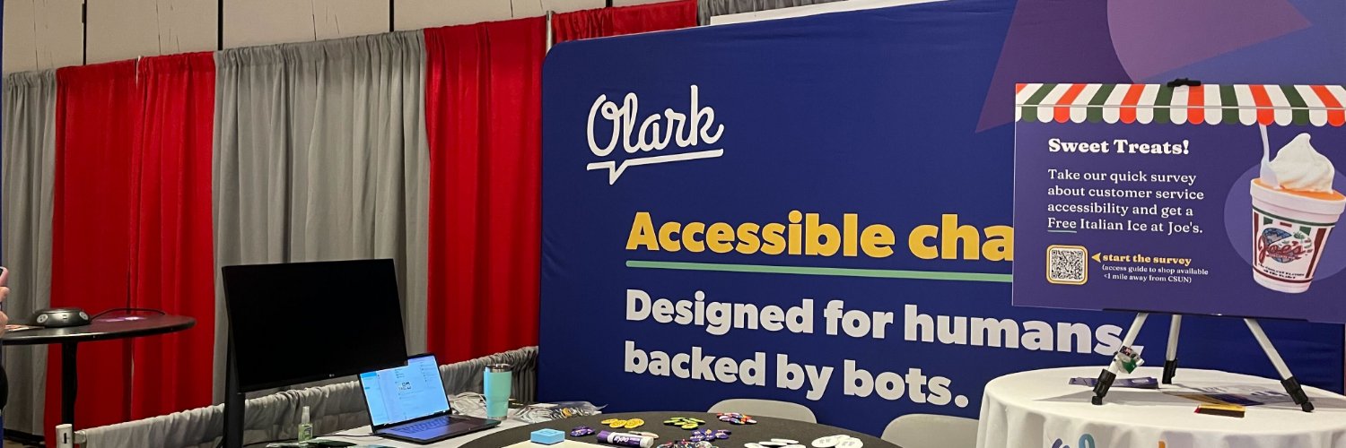 Olark Live Chat banner