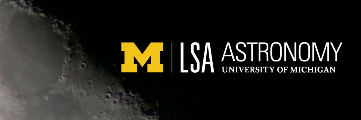 The Department of Astronomy banner