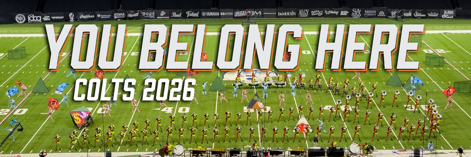 The Colts banner