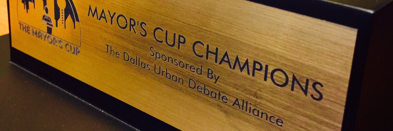 Dallas Urban Debate Alliance banner