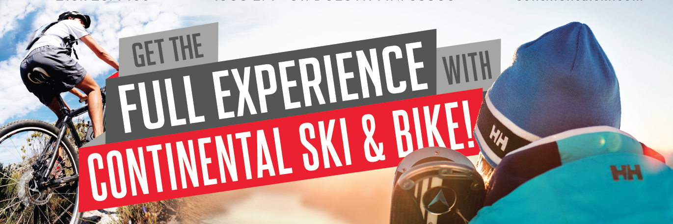 ContinentalSki&Bike banner