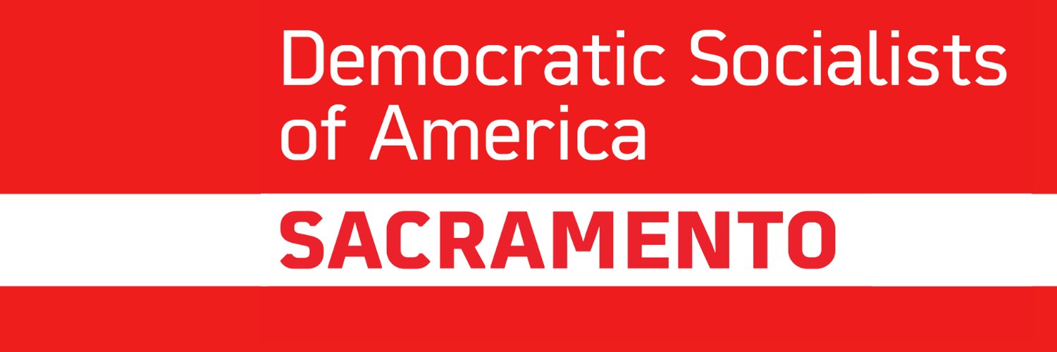 Sacramento Democratic Socialists of America banner