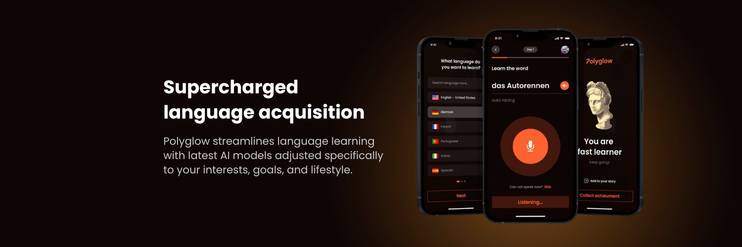 PolyglowApp's profile banner image