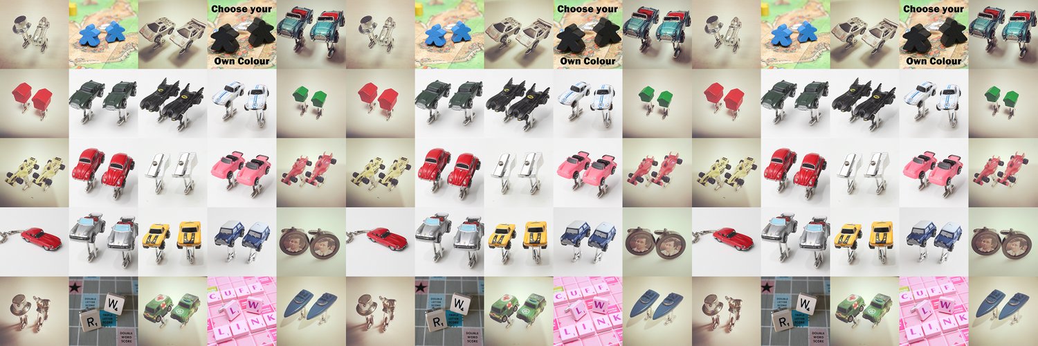 Cufflink Maker to the stars banner