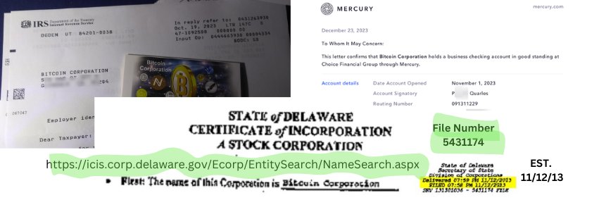 Bitcoin Corporation banner