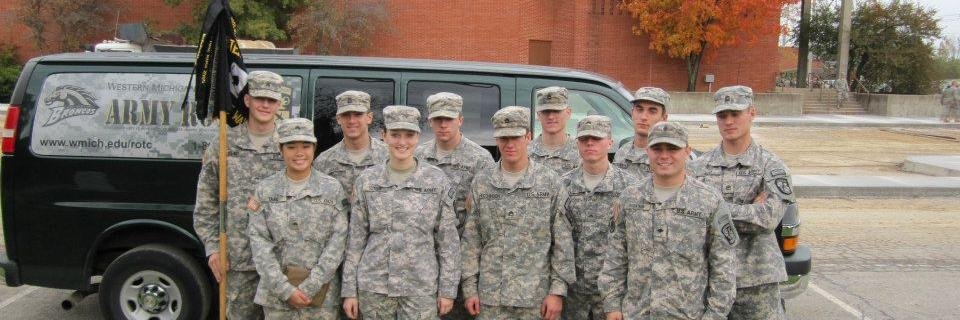 WMU ROTC banner