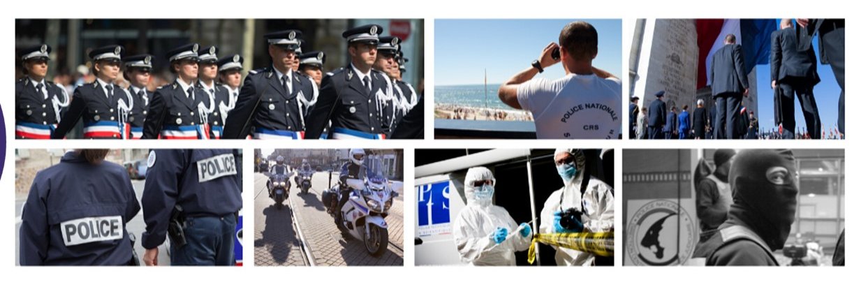 Officiers et Commissaires de police's banner