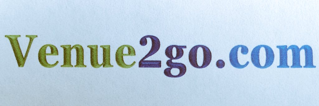 Venue2go's profile banner image