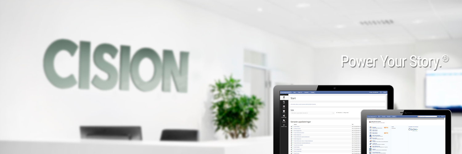 CisionSverige's profile banner image