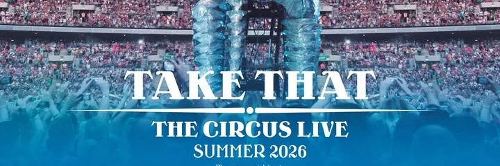 Take That Brasil banner