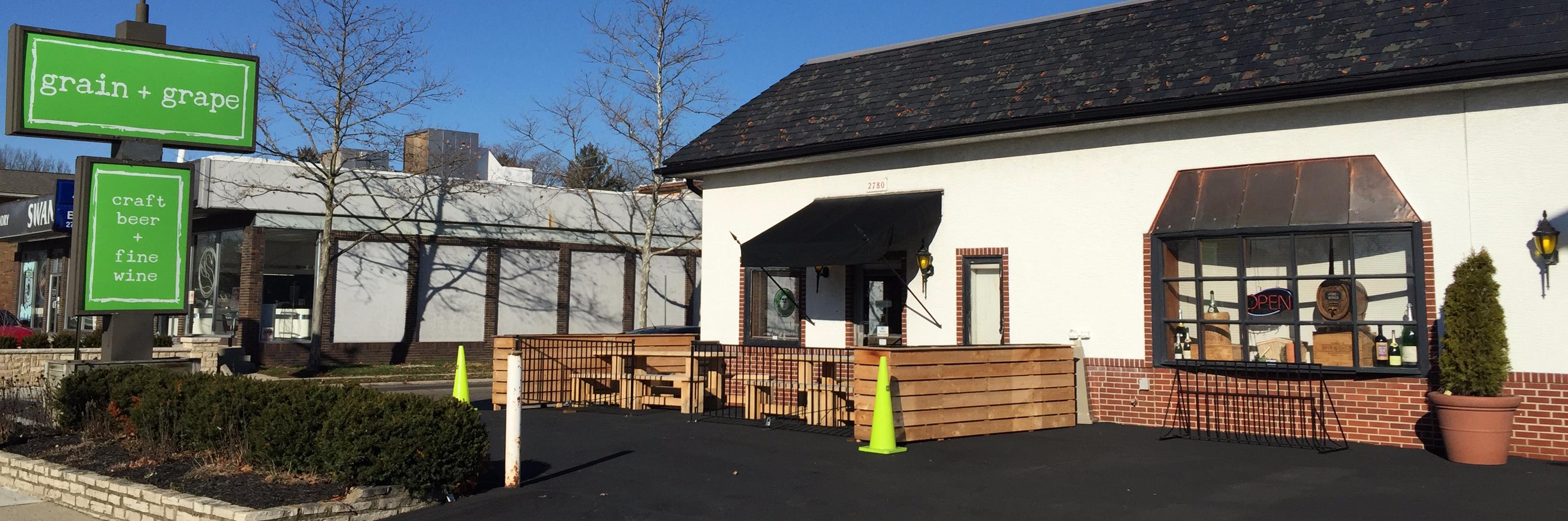 grain + grape banner