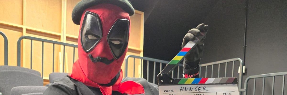 Luton's Deadpool banner