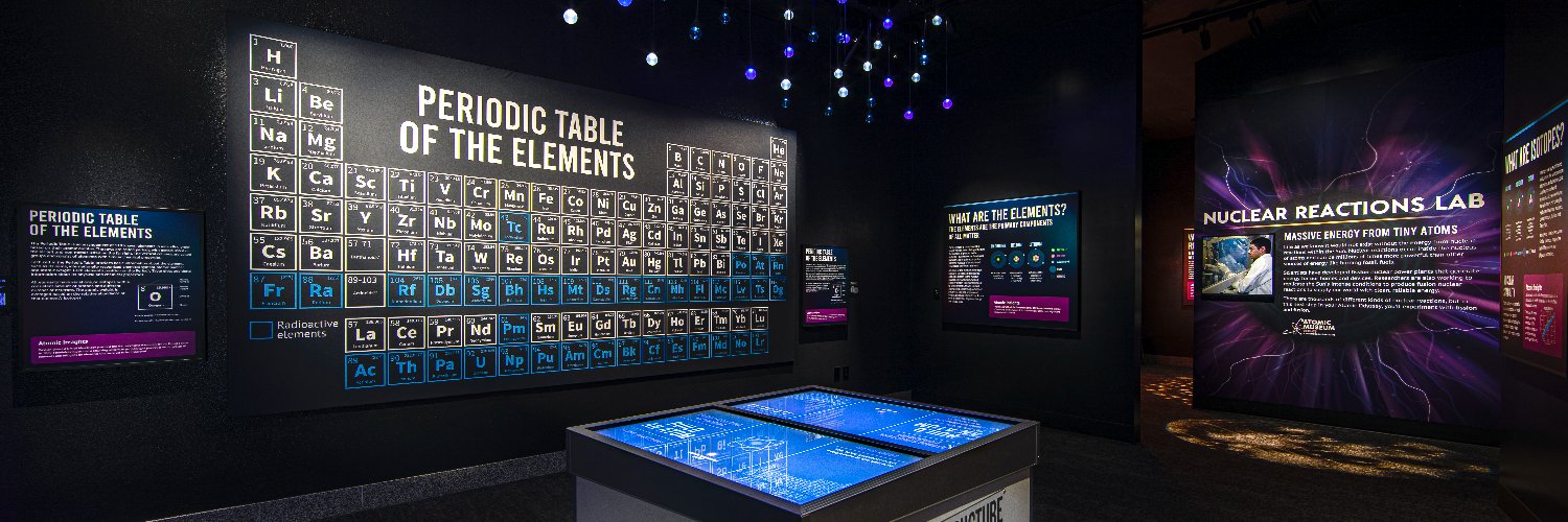 Atomic Museum banner
