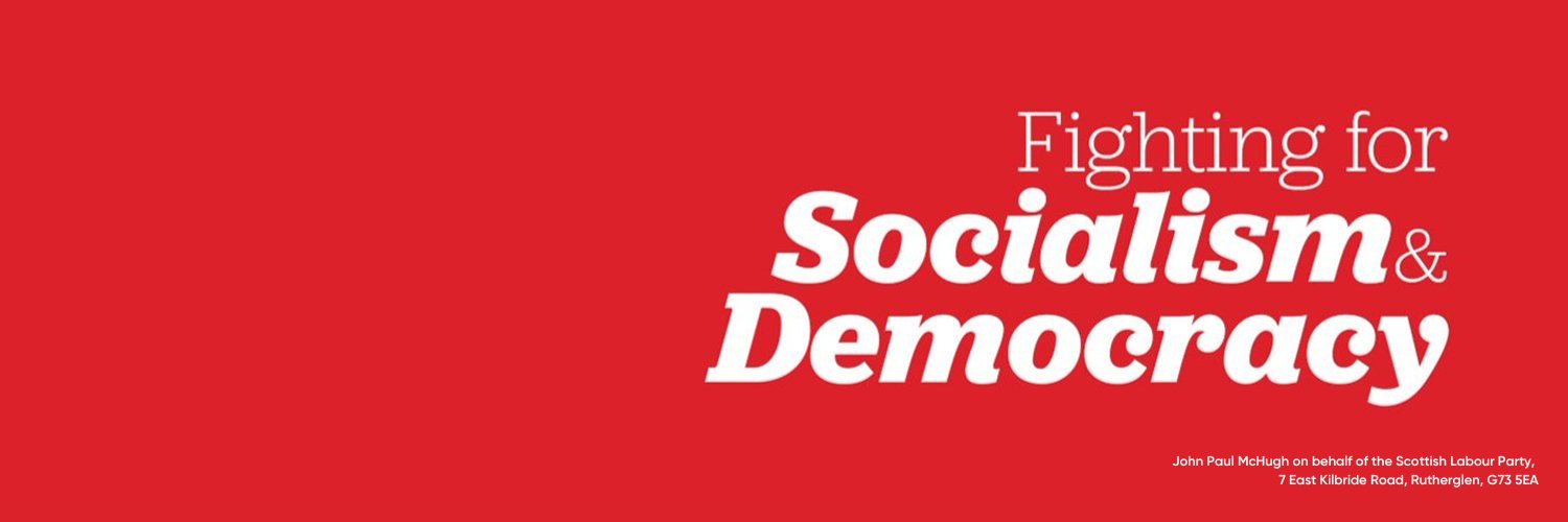 Scottish Young Labour's banner