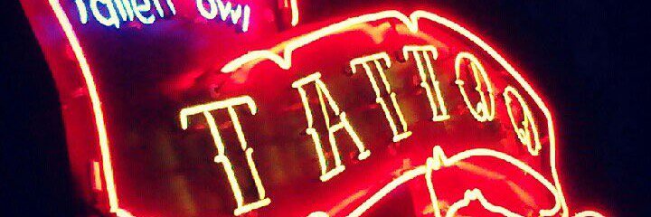 Fallen Owl Tattoo banner