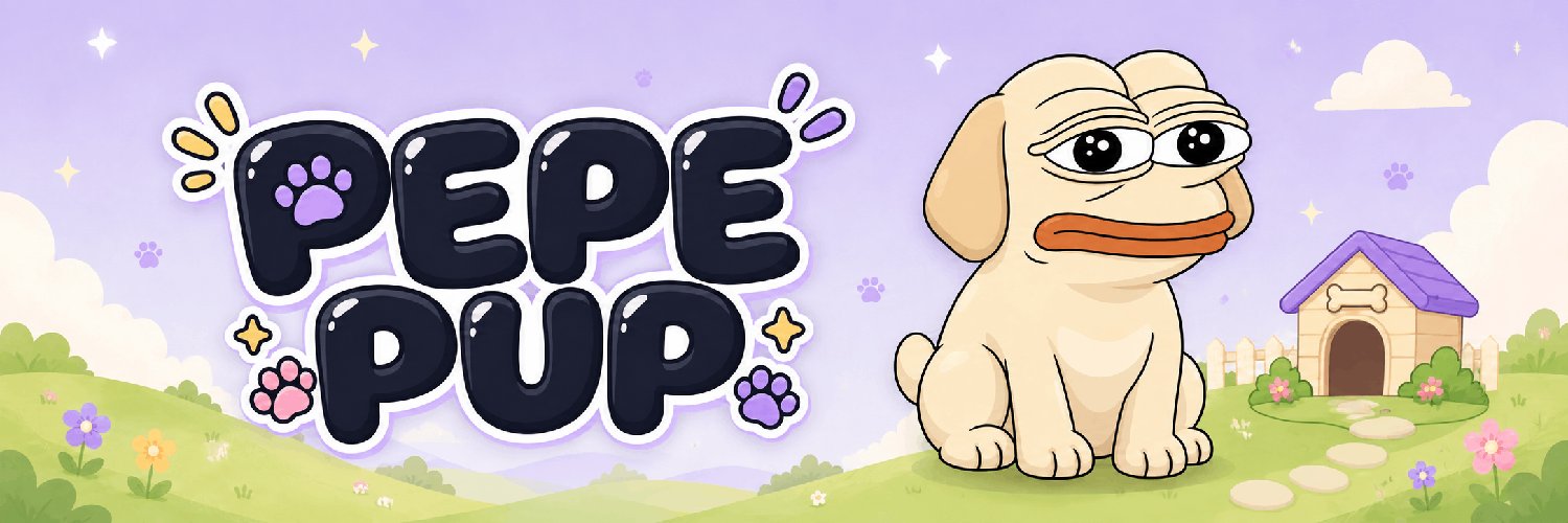 PepePupSOL's profile banner image