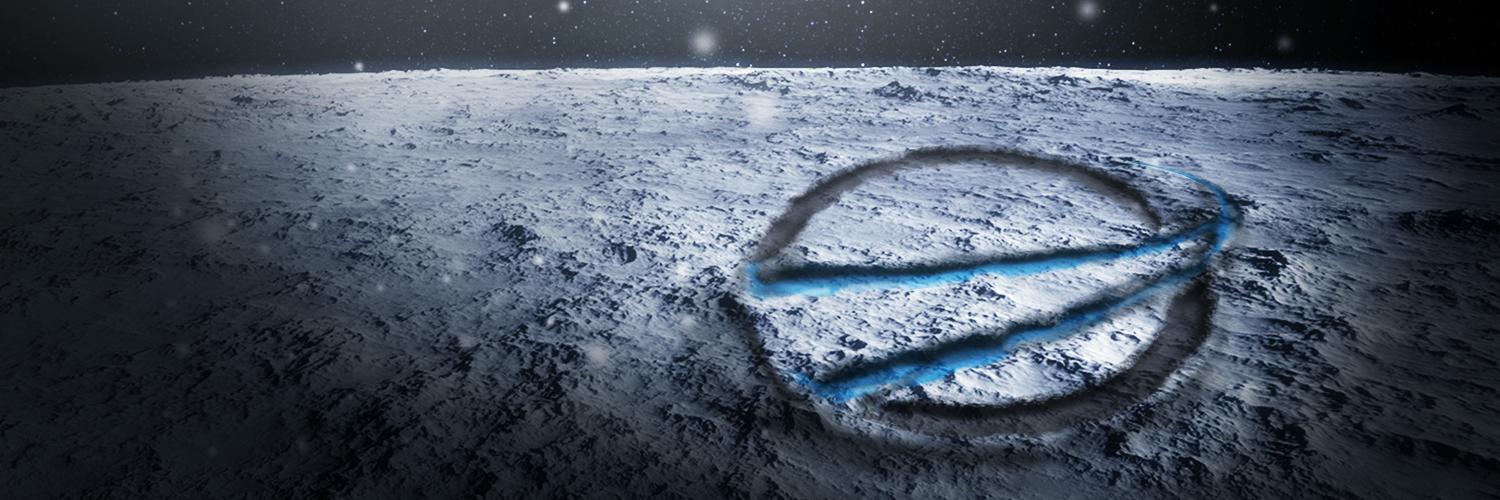 Israel To The Moon banner