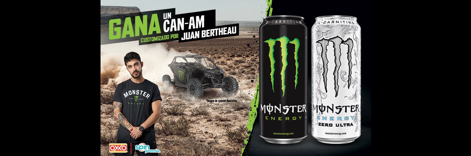Monster Energy Mex banner