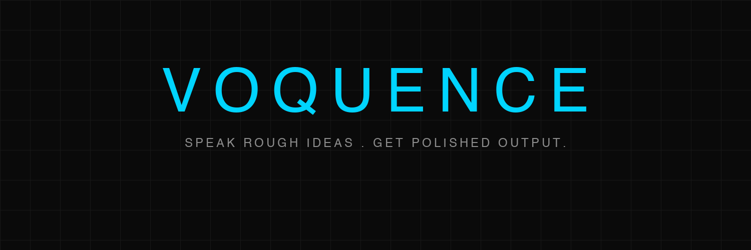 VoquenceApp's profile banner image