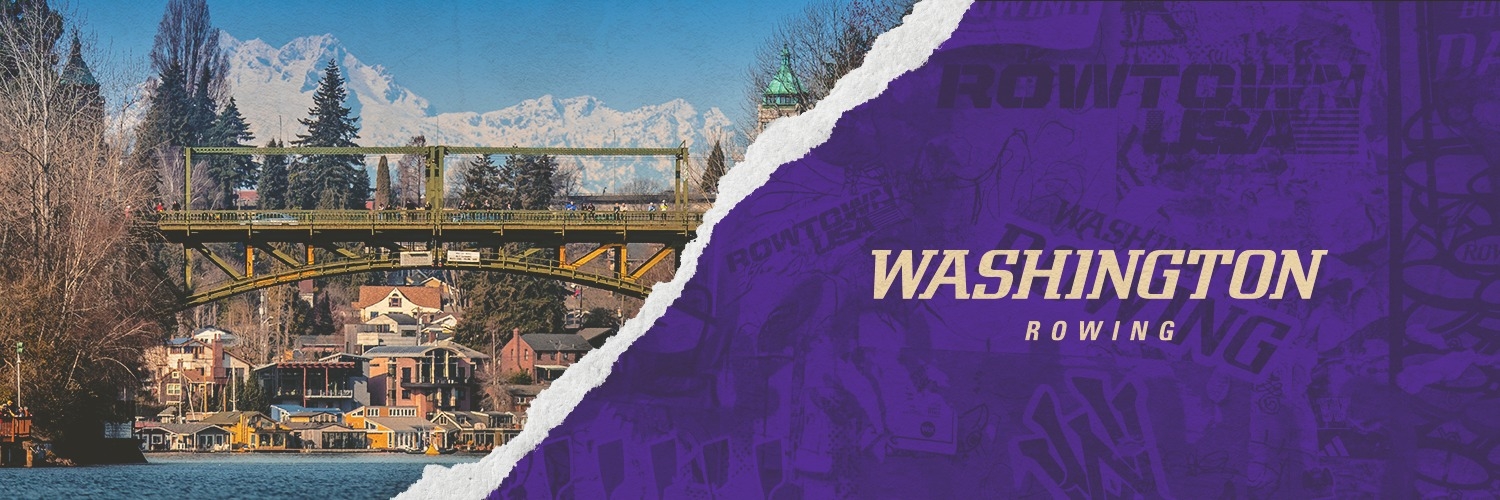 Washington Rowing's banner