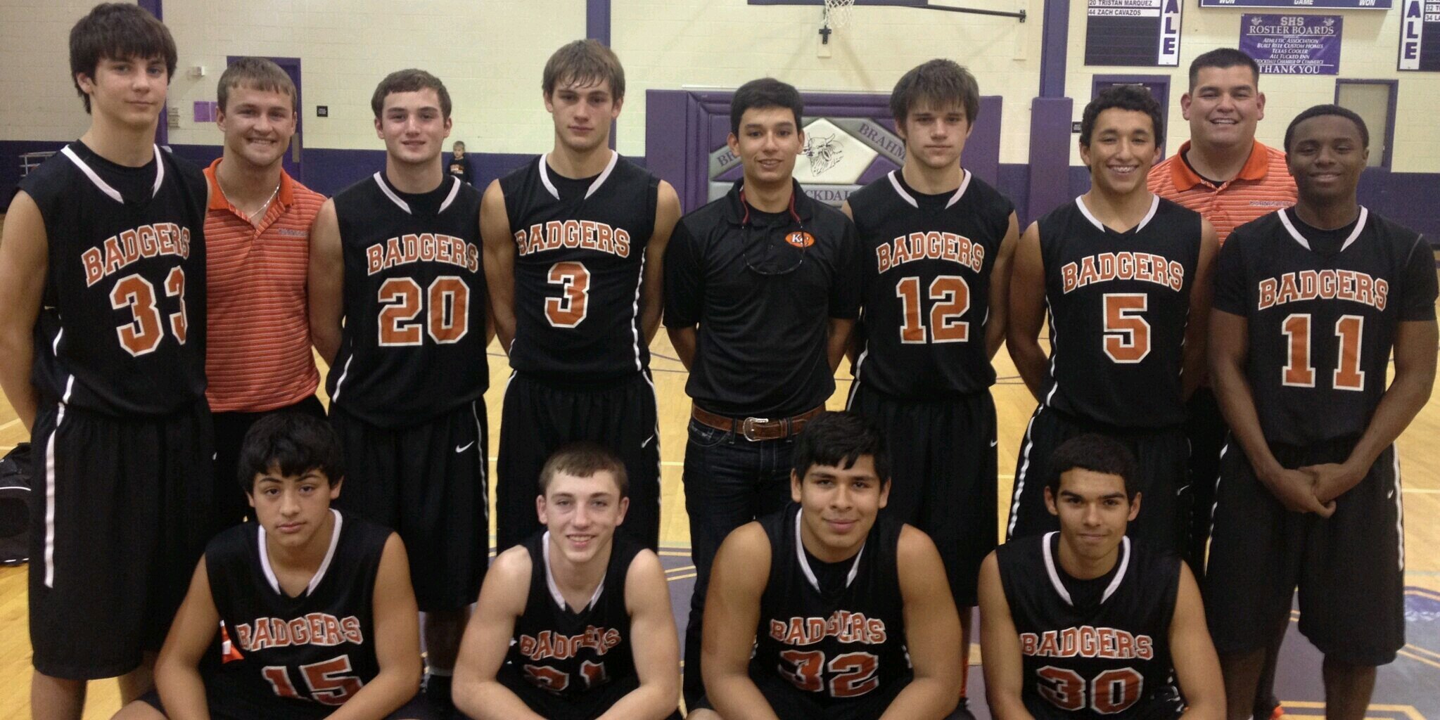 Badger Basketball banner