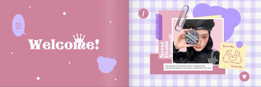 ♡ | @ after dm banner