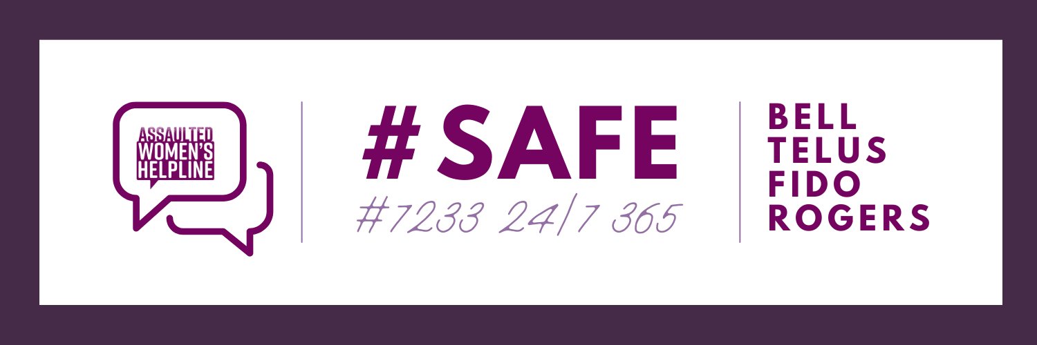 Assaulted Women's Helpline banner