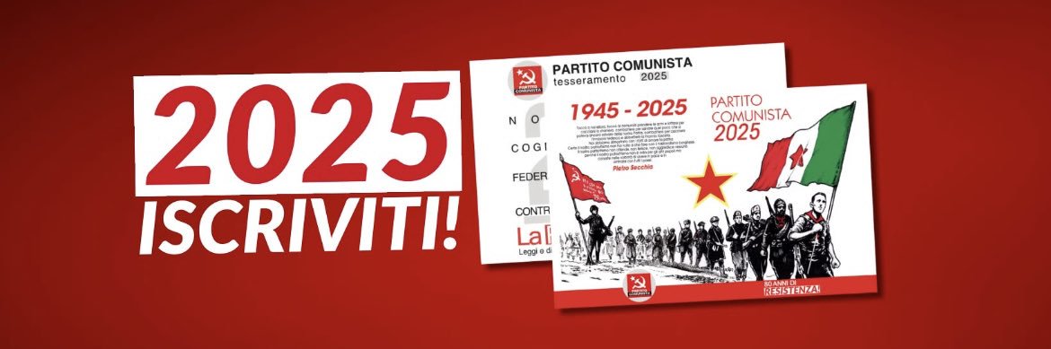 PARTITO COMUNISTA ☭ ‏ banner