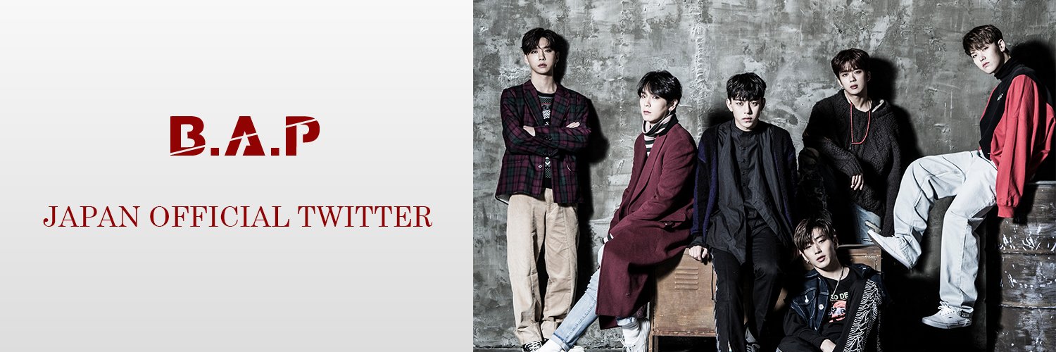 B.A.P JAPAN OFFICIAL banner